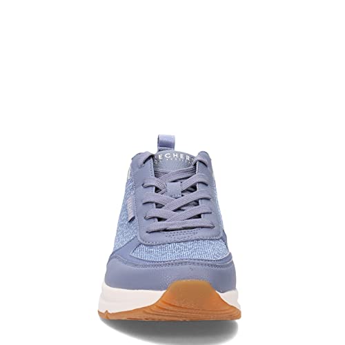 Skechers Women's Street, Arch Fit: S-Miles - Walk On Sneaker Blue 6.5 M