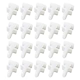 20 deslizadores de riel de cortina de techo, riel de barra, riel de cortina,...