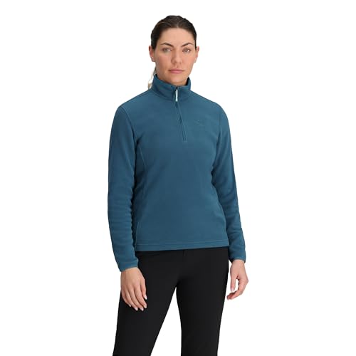 Outdoor Research Women's OR Polartec® 100 Quarter Zip, Harbor, XS