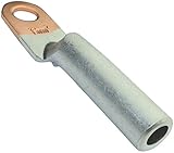 Terminales de crimpado - bimetálico -ojal/tubular. Diámetro interno del ojal: Ø8mm. Longitud de terminal: 70mm. Sección de cable mínima/máxima: 16mm²
