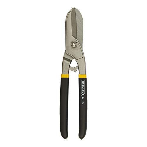Image of STANLEY 14-164 10'' /250mm Tinsnips Without Spring (Silver and Black)