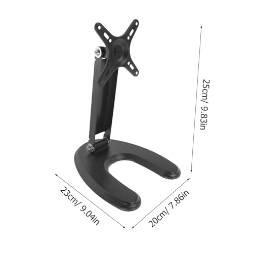 Support TV métal pour bureau et pied de table stable pour écran LCD LED