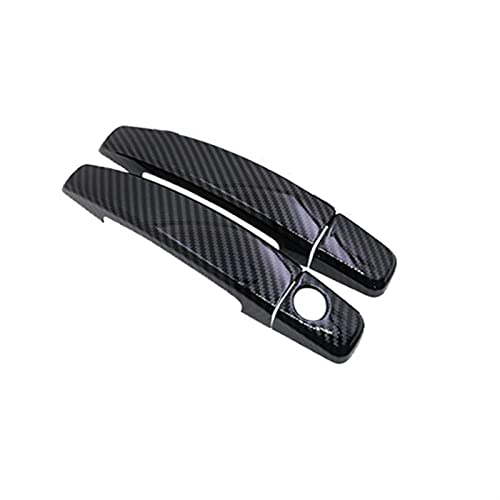 Garnitures de poignées de porte Opel Meriva B anti rayures carbone