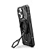 URBAN ARMOR GEAR UAG Designed for Samsung Galaxy S24 FE Case Pathfinder, Compatible with Magnetic Charging Case Bundle with Magnetic Ring Stand (Black + Black/Black)