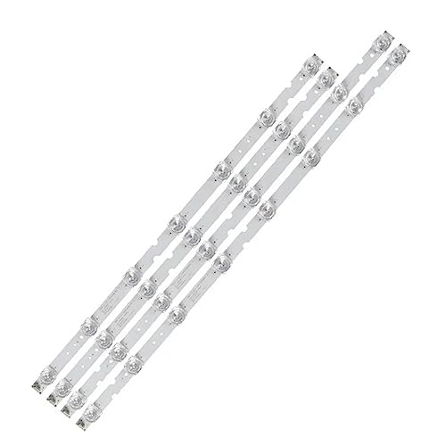 DKTR Barre de rétroéclairage LED Compatible for TCL 55DP603 55DP600 55DP600 55P65US 55U3800C 55P65 55D6 55L2 55DP660 55DP600 55HR330M07B2 V2 55HR330M08A2 (Color : 4 PCS for 1 TV)