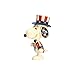 Enesco Peanuts by Jim Shore Snoopy Patriotic Miniature Figurine, 1.5 Inch, Multicolor