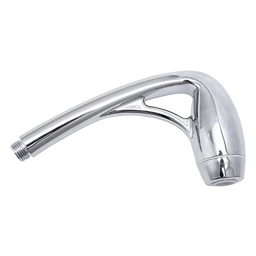 Ducha de mano de alta presión en ABS cromado completo con conector internacional 8