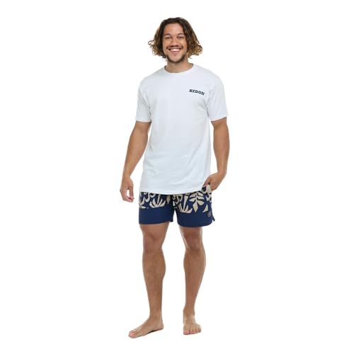 Eidon Young Men's Burst 17 Inch Length, Elastic Waist Volley Swim Trunk2