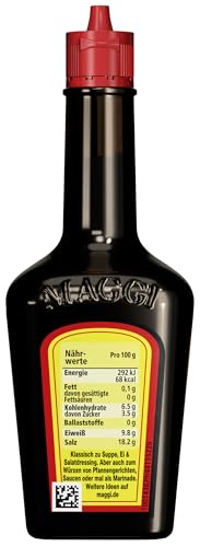 MAGGI Würze, für Suppen, Eintöpfe, Burger oder Wraps, würziger Geschmack, 1er Pack (1 x 250g)