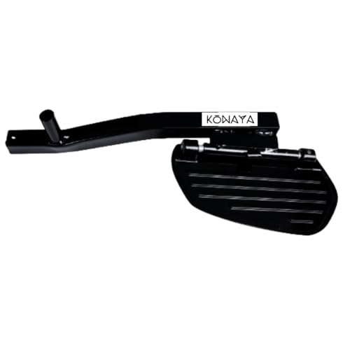 Image of Ather Rizta Footrest for Electric scooter, (Rear Left | Black) Made of Heavy Duty Iron Rod Flat Handle | Rizta Accessories