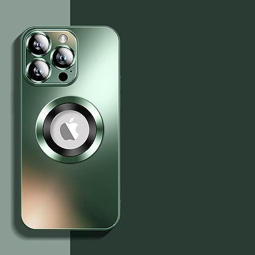 Couverture de charge sans fil magnétique et verre mat pour iPhone 12