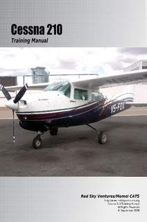 Cessna 210 Training Manual Coil Bound 6x9