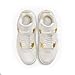 NIKE Air Jordan 4 Retro Womens-Size 10, Sail/Metallic Gold-black