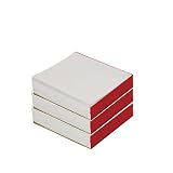 SNAWOP Dental Mixing Pads 300 Sheets Poly Coated Disposable Mix Paper Small/Medium/Large (S(3.5 * 4.5cm))