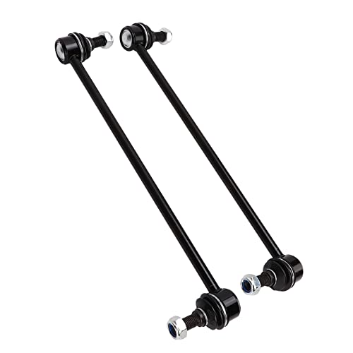 Aramox Kit de elos de barra estabilizadora dianteira, 1 par de barra estabilizadora dianteira esquer