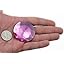 50mm Extra Large Flat Back Round Acrylic Rhinestones Plastic Circle ...
