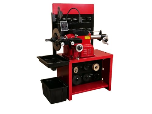 DMC-FPPS Professional Combination Brake Disc & Drum Lathe | Automotive Brake Rotor Resurfacing Machine with Bench, Standard Tooling & Full Accessories, 110V