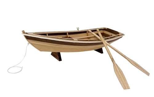Midwest Dinghy Wooden Ship Model Building Kit for Adults DIY Woodcraft Self Assembly
