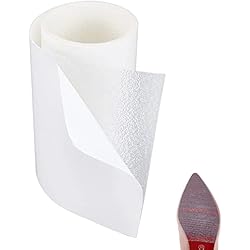 PandaHall Protector de Suela de Zapato Autoadhesivo de 1 m, Antideslizante Rollo de Adhesivo de Suela Transparente para Hombres Y Mujeres Zapatos de Tenis de Tacón Alto Zapatos de Cuero de Negocios