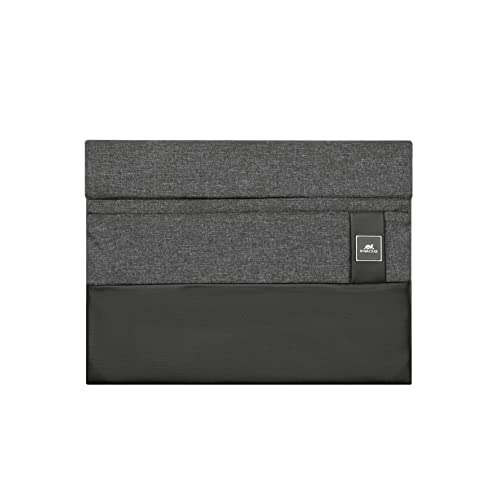 Funda MacBook Pro 16 Black Melange ideal para cafeterías y viajes urbanos