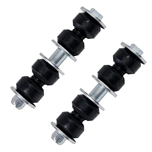 Image of Detroit Axle - 10pc Front End Kit for 1995-2005 Chevrolet Cavalier Pontiac Sunfire [RPO Code FE1], 2 Lower Control Arms w /Ball Joint 2 Sway Bars 4 Inner Outer Tie Rods 2 Boots Replacement