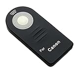 Télécommande sans Fil RC 1 / RC 5 / RC 6 Compatible Canon EOS – Déclencheur IR Jusqu’à 8m pour Reflex & Compact – Straße Tech®