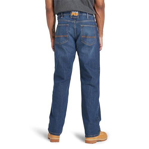 Timberland PRO Men's Ballast Straight Fit Flex 5 Pocket Jeans3