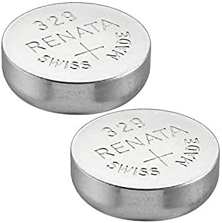 2 x Renata 329 Watch Battery 1.55v SR731SW - Official Renata Watch Batteries