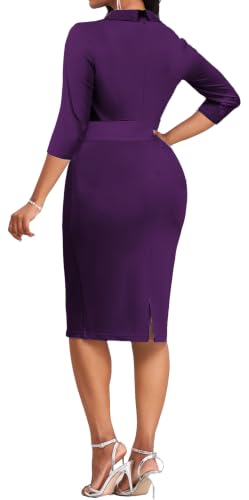 Image of Women's Vintage Pencil Dress Wear to Work