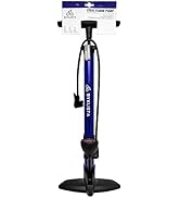 BYKLISTA Fahrradpumpe Standpumpe + eBook – Luftpumpe Fahrrad alle Ventile, großes Manometer