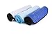 The Rag Company - Dry Me A River - Professional Korean 70/30 Blend, Microfiber Waffle-Weave, Drying & Detailing Towels, Soft Suede Edges, 390gsm, 16in x 24in, Royal Blue (3-Pack)