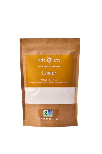 India Tree Caster Sugar, 1 lb (Pack of 6)