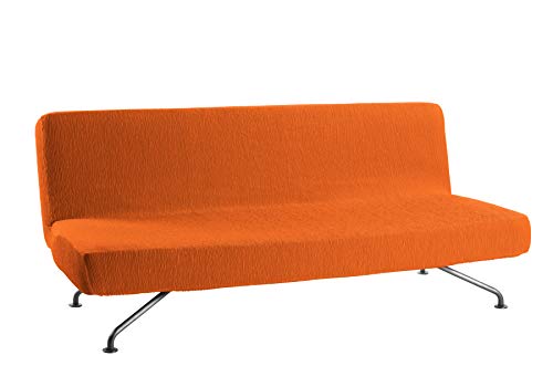 Martina Home Housse de canapé clic clac Modèle émilie 39x60x6 cm Orange
