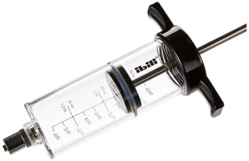 Foto von Ibili Marinierspritze-Set Clasica 23 cm aus Edelstahl/Kunststoff, schwarz/transparent/silber, 23 x 11 x 5 cm, 2-Einheiten