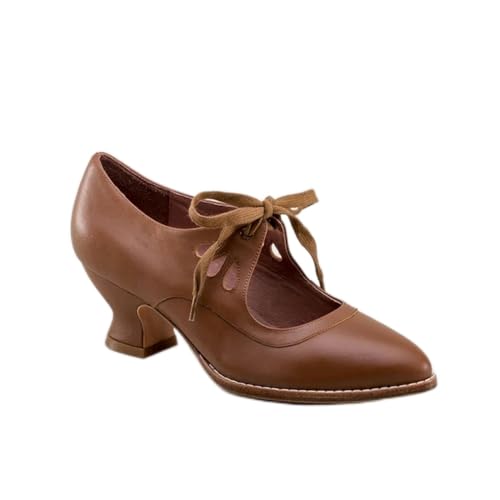 Zapatos Mary Jane ZIRIA: Adiós al dolor de pies con su tacón bajo vintage en talla grande