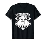 Mein Pool meine Regeln Bademeister Swimming Pool schwimmen T-Shirt