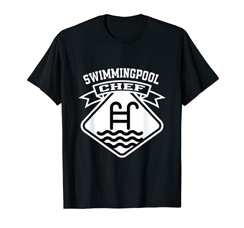 Mein Pool meine Regeln Bademeister Swimming Pool schwimmen T-Shirt