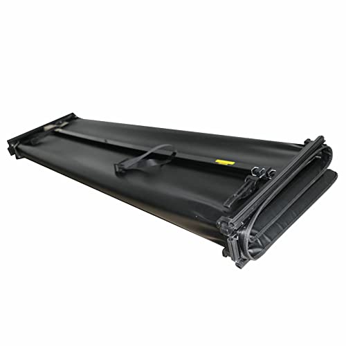 Polemotor Soft Quad Truck Bed Tonneau Cover Compatible With 2015-2022 Ford F150 Fleetside 5'5" Bed (66") (Excl. Raptor Series) #TOP7