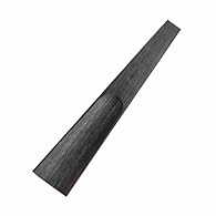 Made from ebony wood, this violin fingerboard hardness and wear resistance for long lasting durability and stable Features beautiful natural wood patterns that add visual appeal to your instrument while increasing its value Precisely for smooth finis...