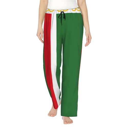 Pantalon de pyjama femme république tchétchène avec poches amples