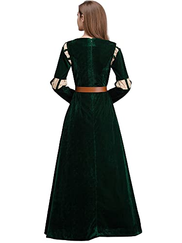 Image of Ulalaza Women's Cosplay Costume Cleopatra Greek Goddess Ancient Roman Warrior Uniform Outfit for Halloween Party