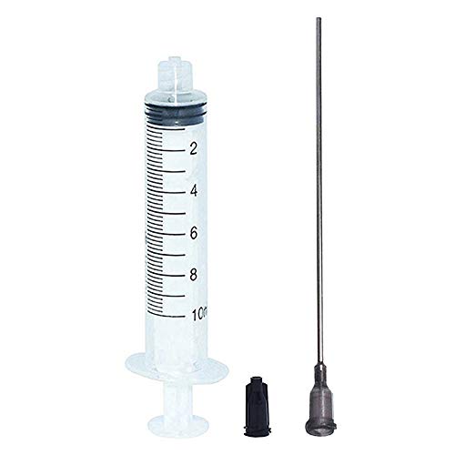 Fhis 10ml Syringe & 16G Blunt Tip Needle, 10cm
