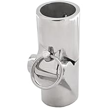 316SS Marine Grade Boat Pipe Connector 1" 25mm O.D.Tube/Pipe Handrail Fitting Folding Swivel Coupling Tube Joint Connector Tube
