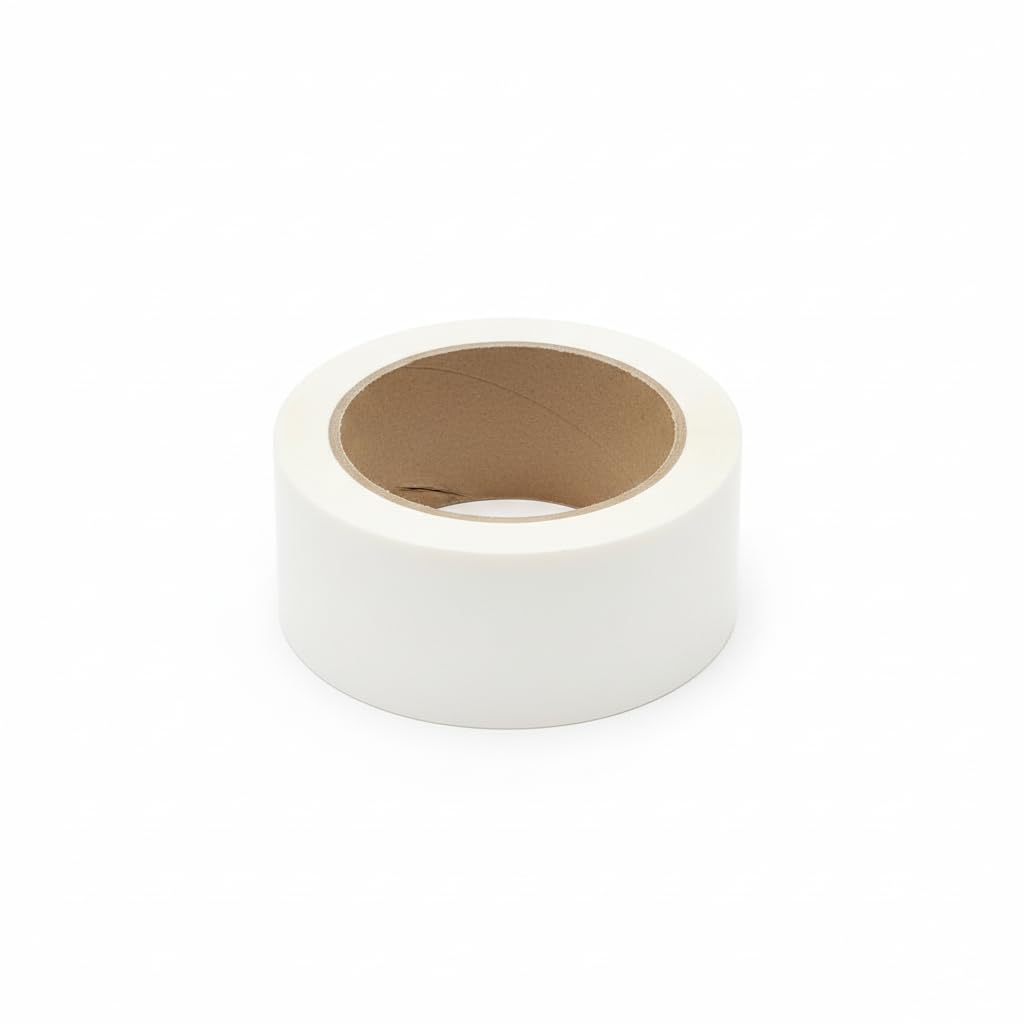 Nastro Adesivo Bianco in PVC 4.8 cm x 40 mt Resistente All'Umidità Isolamento Elettrico