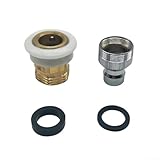 Connexion sécurisée : l'adaptateur assure une connexion étanche et sans fuite, offrant un débit d'eau constant sans aucune fuite.