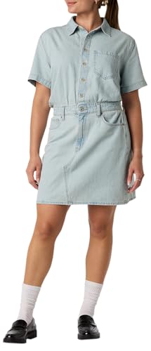 Levi Strauss Signature Gold Women's Heritage Button-Up Dress, (New) Sorrento Breeze, Medium - image 1