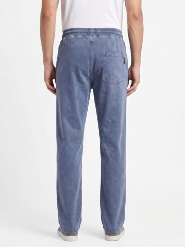 Image of Men's RFD Wash Finished Cotton Track Pants| Lightweight, Breathable & Highly Stretchable Fabric| Denim Look| Perfect for Office, Party, Holiday & Travel (RSM-01 /25)