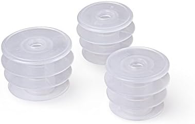 Apothecary Products Oral Syringe Adapter Plugs, Compatible with 12 and 16 Oz Oval, 28 mm, Pack of 50
