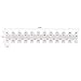 10pcs 360V 10A Dual Fila Tornillo Terminales Barrera Eléctrica 12-Terminal Strip Block