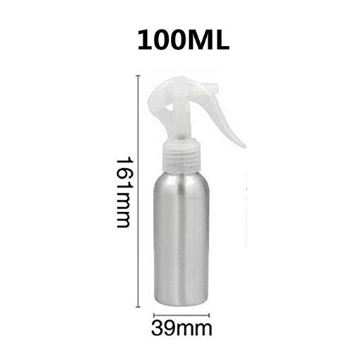 CHENTAOCS 1Pc 30/50/100/120/150/250ml Aluminum Bottle mice Spray Bottle Fine Mist Aluminum Refill Bottle Mouse Spray Bottles (Color : 100ML)